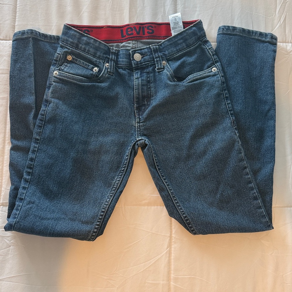 Levi’s Boys Jeans Bundle Size 12 – Slim Fit Denim Lot (4 Pair) - Picture 6 of 8